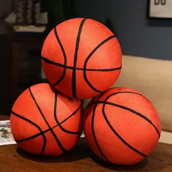 24 см Моделиране Баскетбол Плюшени играчки Творчески спортен топката Кукли Мека възглавница с животни за деца Подаръци за рожден Ден