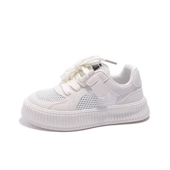 MODX/Бебешки Малки Бели Обувки 2023, Летни Нови Обикновена Окото Кухи Ежедневни обувки за мъже, Обувки за момичета