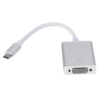 USB Адаптер C-VGA конвертор USB 3.1 Type C-VGA за MacBook Air 12 инча