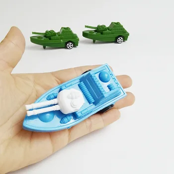 Детски играчки-коли, образователна играчка, пластмасова имитация на мини-модел на военен кораб, най-добрите подаръци за деца за рожден Ден