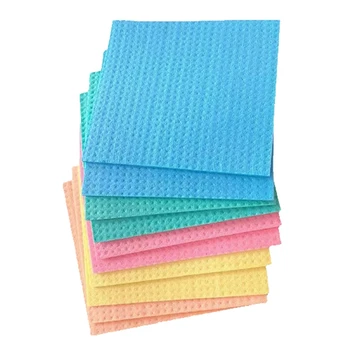 За многократна употреба, Кърпички за миене на съдове, Целлюлозная Порести кърпа за кухня, Впитывающая кърпа за почистване, за боядисана
