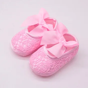 Летни Обувки за деца, меки обувки с пеперуда за новородени момичета, нескользящая обувки с лък подметка, обувки за яслите