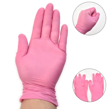 Ръкавици за лабораторна прибиране на реколтата, за еднократна употреба черни латексови ръкавици – притежават добри антистатични свойства и са удобни в чорап (20 бр)