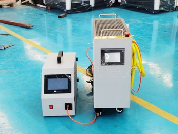 Ръчен лазерен заваръчни машини с мощност 1500 W с въздушно охлаждане, 1070 нм, заваръчни машини за заваряване на метални въглеродна неръждаема стомана