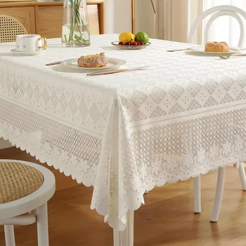 Текстилен европейския маса за хранене, американски кръгла маса, правоъгълна покривка за чай вечеря